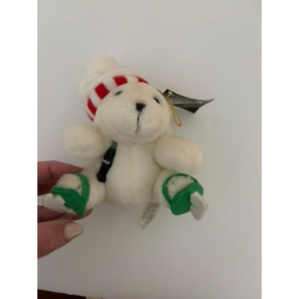 1995 coke brand ornament polar bear